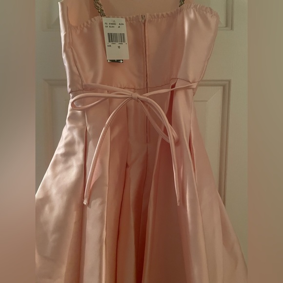 Xtraordinary Big Girls (7-14) Size 10 dress in blush - Picture 3 of 8